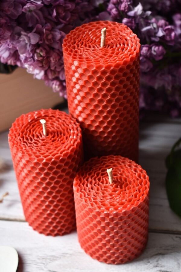 Red candles - Image 2